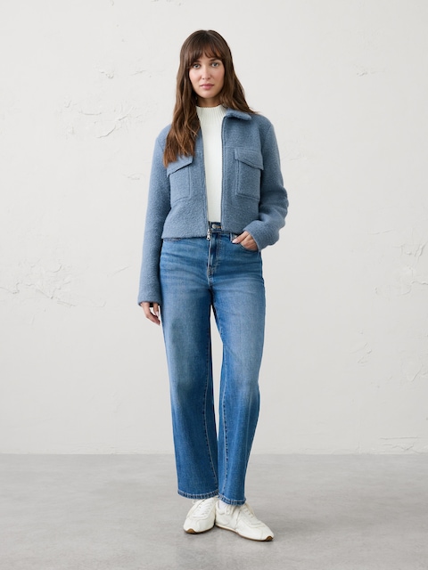Boucle Cropped Jacket