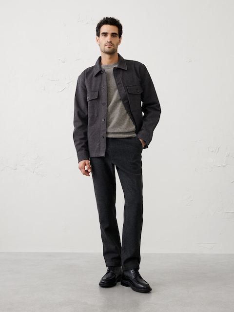 Relaxed-Fit Tailored Overshirt