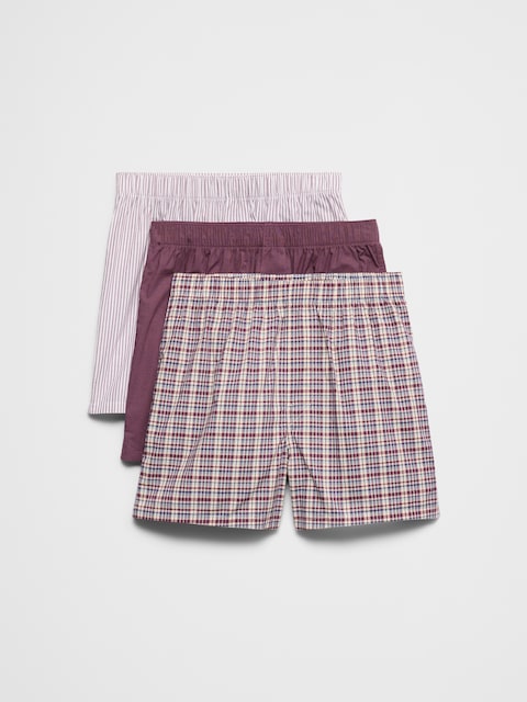Cotton Boxers (3 Pack)
