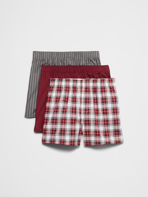 Cotton Boxers (3 Pack)