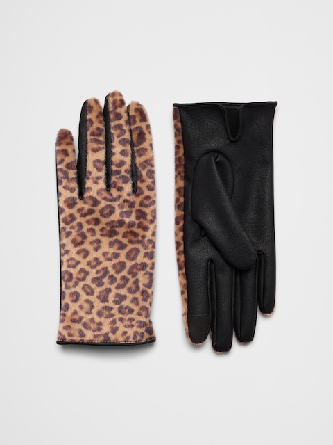 Vegan Leather Gloves
