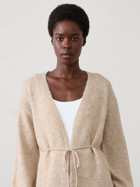 Open-Front Cardigan