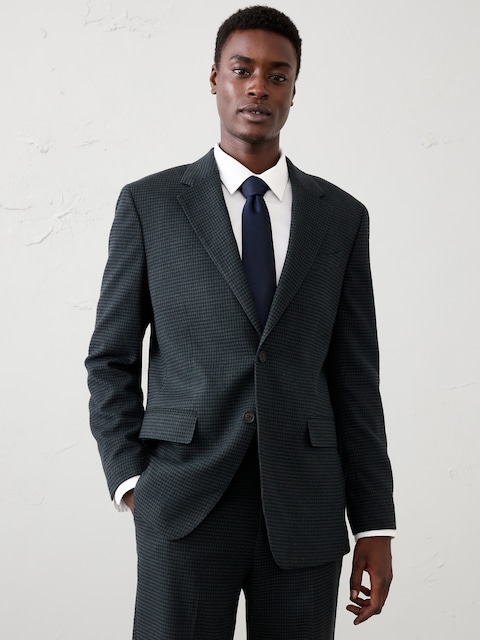 Houndstooth Suit Jacket