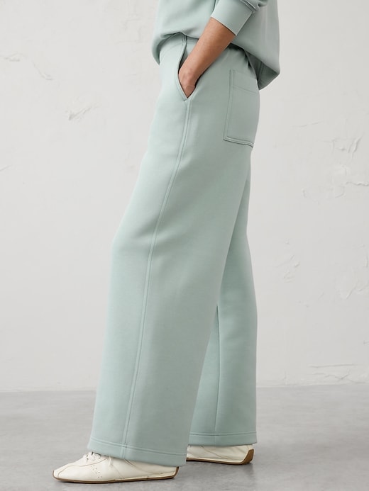 Weekender Wide-Leg Mid-Rise Pull-On Pant | Banana Republic Factory
