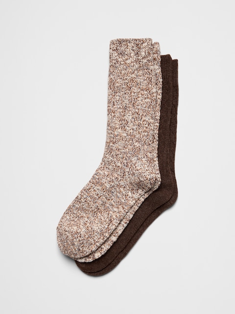 Mens Cozy Gifting Socks (2 Pack)