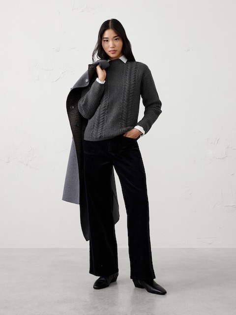 Perfectly Soft Cable Sweater
