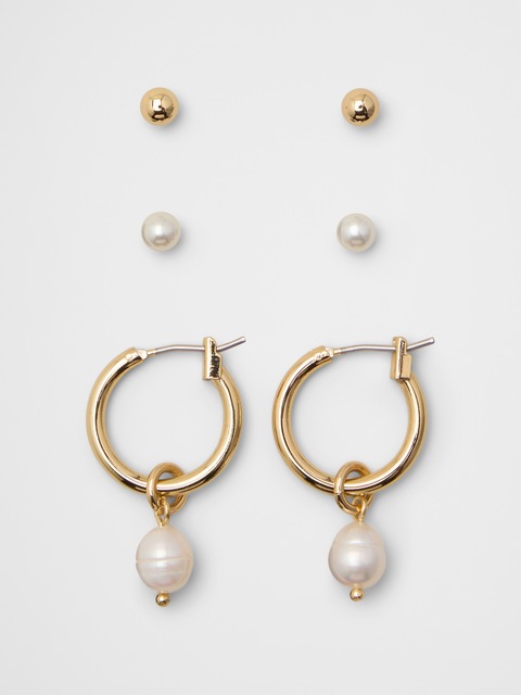 Pearl Earrings Multipack
