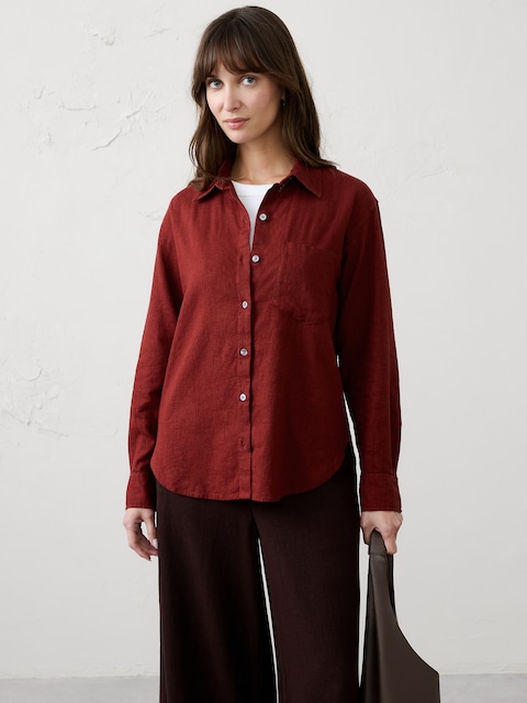 Perfect Linen-Blend Shirt