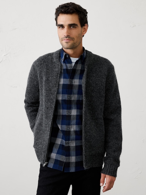 Bomber Sweater Jacket